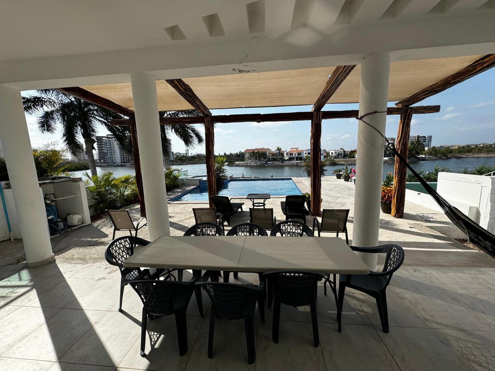 Вилла Casa Isla Marina Vista Al Mar 20 Personas Масатлан Экстерьер фото